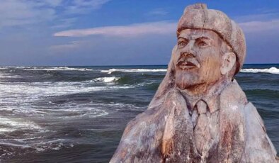‘Kayıp Lenin’ bulundu: 32 yıldır aranan heykel Düzce Akçakoca’da sergileniyor