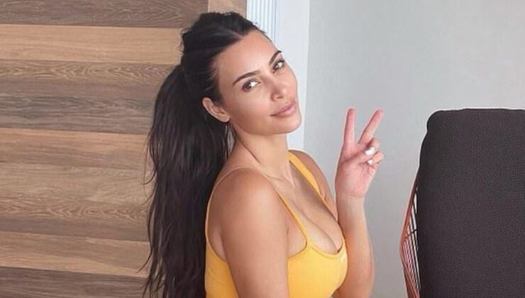 Kim Kardashian’ın giyinme odası! Normal bir daire kadar