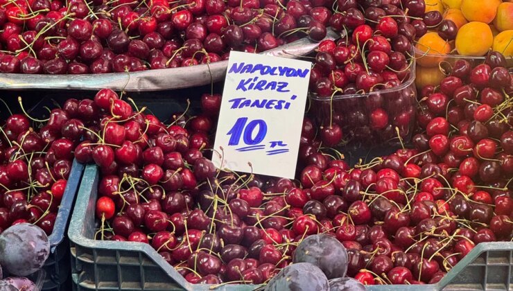 Kirazın tanesi 10 lira: Ekonomi politikaları ‘meyvesini’ veriyor!
