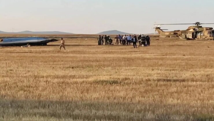 Konya’da İHA düştü: Çok sayıda ekip sevk edildi