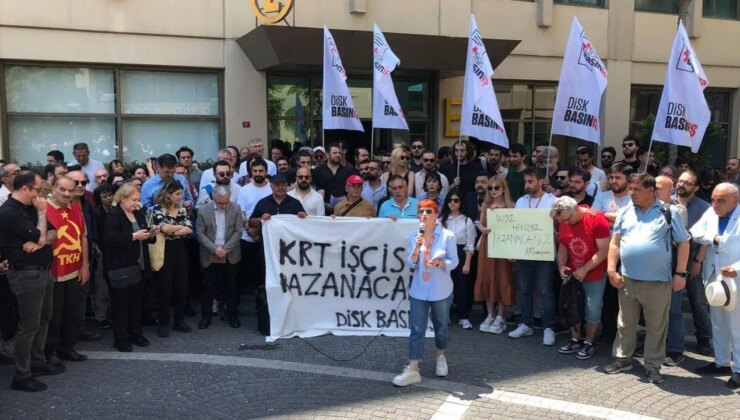 KRT’de direniş 5. gününde: Gazeteciler mücadeleyi büyütmekte kararlı