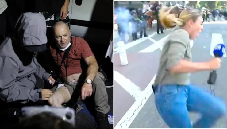 Los Angeles protestolarında gazetecilere sert müdahale: Muhabir ve fotoğrafçı yaralandı