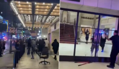 Los Angeles’ta Apple mağazası göstericiler tarafından yağmalandı