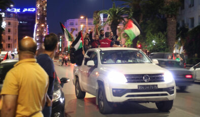 Mağrip Direniş Konvoyu Tunus’tan Gazze’ye doğru yola çıktı