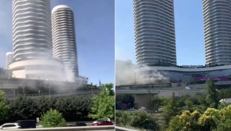 Mall Of İstanbul AVM’de yangın!