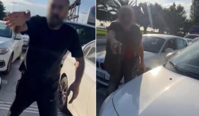 Maltepe’de trafikte dehşet: 2 çocuğunun yanında saldırıya uğradı!