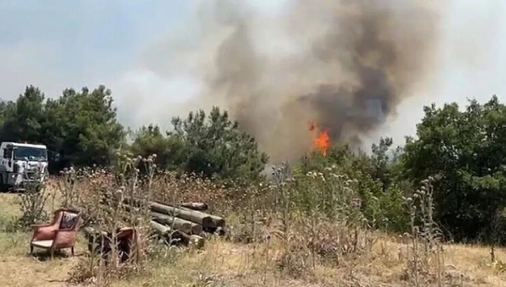 Manisa Akhisar’da orman yangını: Tahliyeler başladı, müdahale sürüyor