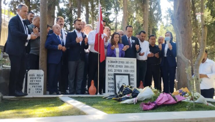 Manisa Büyükşehir Belediye Başkanı seçilen Dutlulu’nun ilk icraat: Zeyrek’in kabrine vefa ziyareti