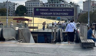 Metroda intihar girişimi: Yenikapı istasyonu kapatıldı