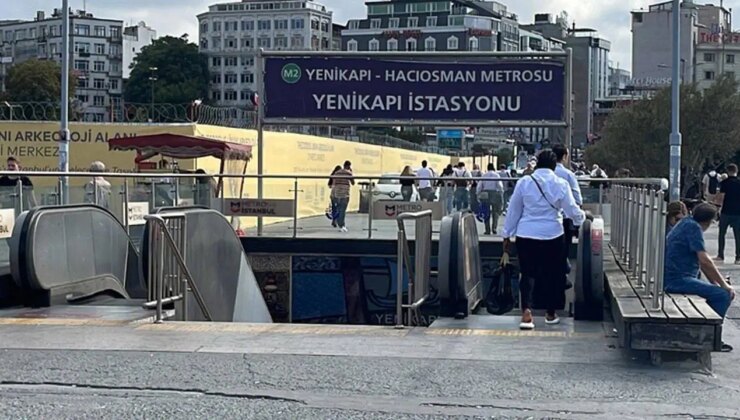 Metroda intihar girişimi: Yenikapı istasyonu kapatıldı