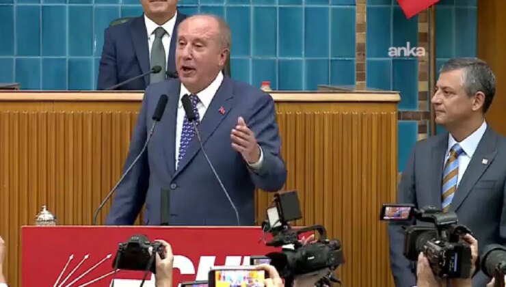 Muharrem İnce resmen CHP’de: Salona Özgür Özel ile birlikte geldi