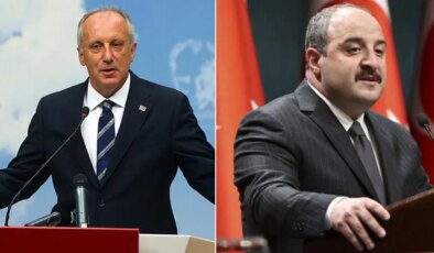 Muharrem İnce’den AKP’li Varank’a yanıt