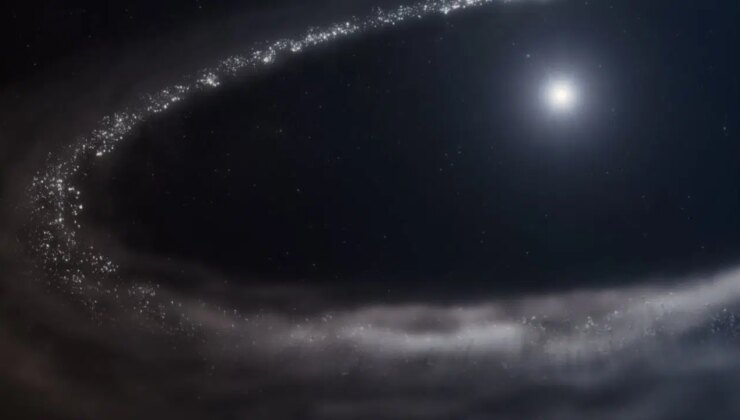 NASA uzaya ilk kez su buzu keşfetti: Gezegen oluşumunun anahtarı olabilir