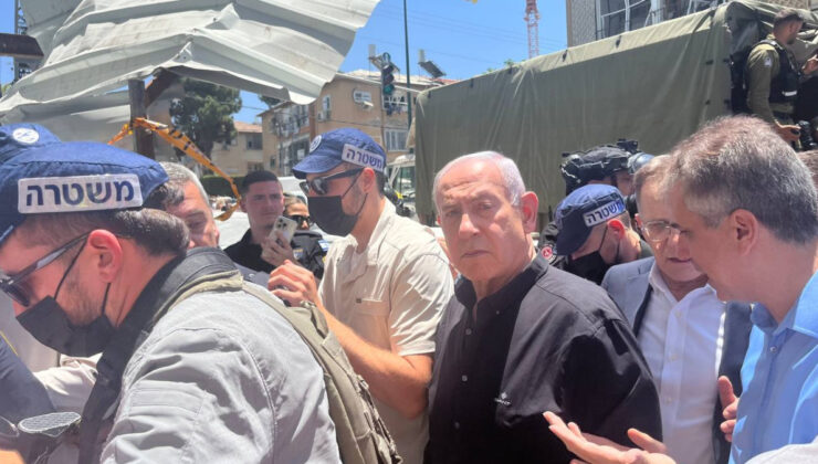 Netanyahu tepkiler sonrası sığınaktan çıktı