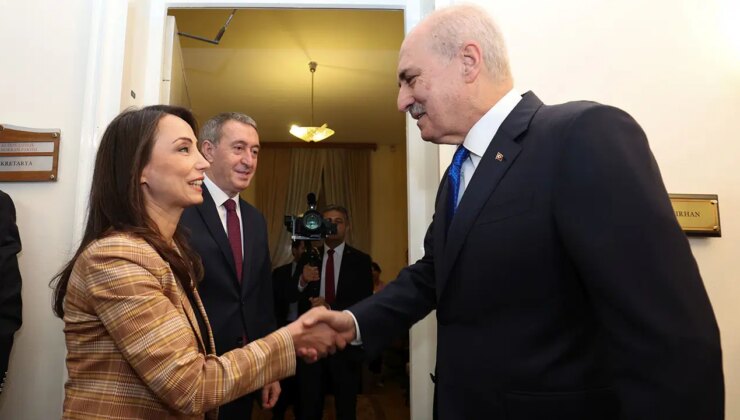 Numan Kurtulmuş’tan DEM Parti’ye ziyaret