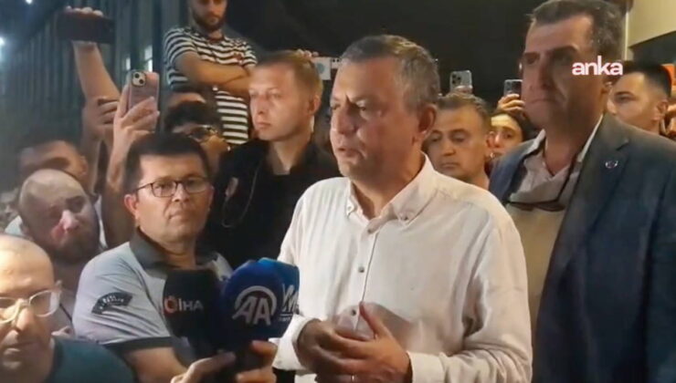 Özgür Özel hastane önünde açıklama yaptı: ‘Ferdi Başkan’ın durumu iyiye gidiyor’