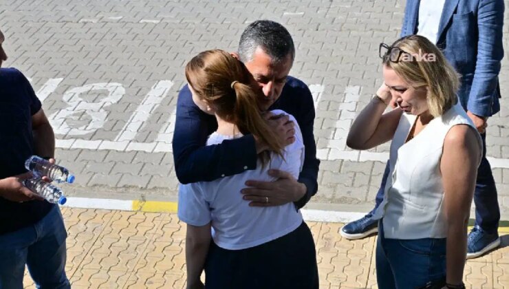 Özgür Özel, Nehir Zeyrek’i üniversite sınavının ikinci gününde de yalnız bırakmadı!