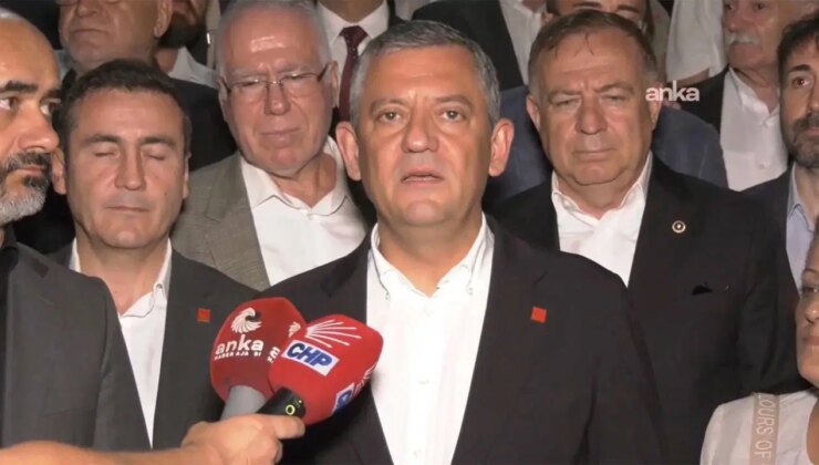 Özgür Özel: ‘Verecekleri her karara hazırız, Cumhuriyet Halk Partisi dimdik ayaktadır’