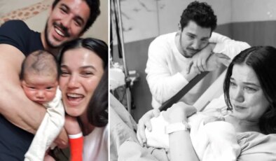 Pınar Deniz’den oğlu Fikret Hakan ile yeni poz