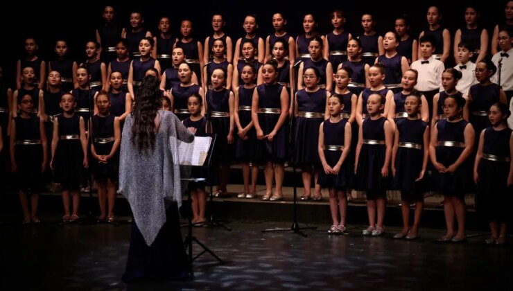Samsun Devlet Opera ve Balesinin ‘çocuk korosu’ konser verdi