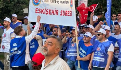 Savunma işçileri sokağa çıktı: ‘Hükümet istifa’ sloganları yükseldi