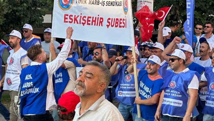 Savunma işçileri sokağa çıktı: ‘Hükümet istifa’ sloganları yükseldi