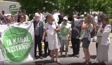 Sazlıdere ve Terkos havzalarında hızlanan betonlaşmaya itiraz kampanyası başlatıldı: ‘Kanala, ranta, talana hayır’