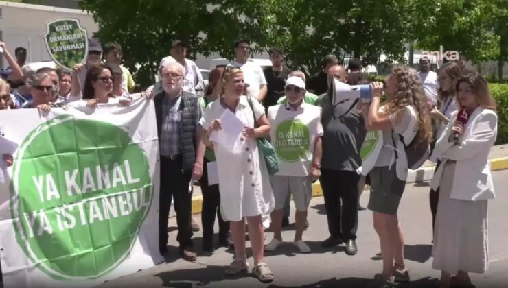 Sazlıdere ve Terkos havzalarında hızlanan betonlaşmaya itiraz kampanyası başlatıldı: ‘Kanala, ranta, talana hayır’