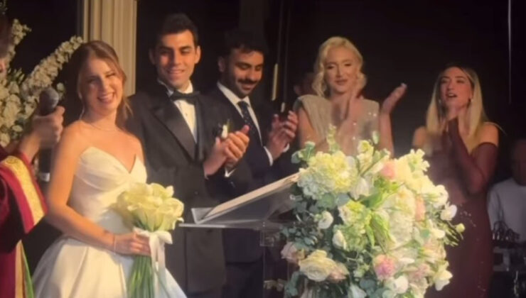 Sihirli Annem’in Çilek’i Zeynep Özkaya evlendi