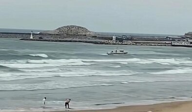 Şile’de boğulma tehlikesi geçiren 2 kişiden biri kayboldu