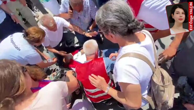 Şişli Belediyesi işçilerinin direnişi… 19 gündür açlık grevinde olan Zeynel Yiğit bayıldı