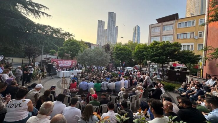 Şişli Meclisi mahallede buluşmaları devam ediyor: Resul Emrah Şahan’dan demokrasi mesajı