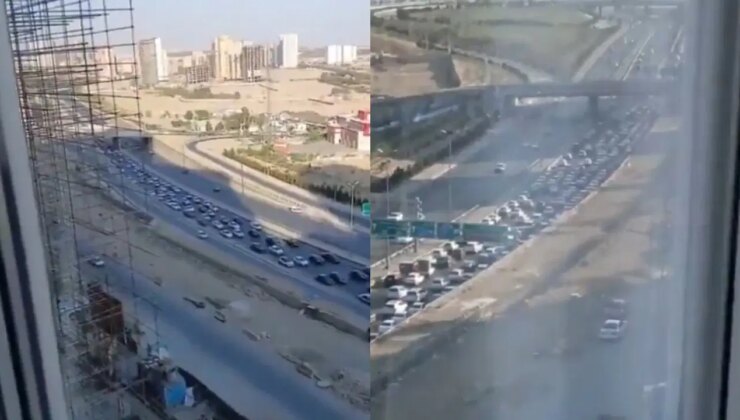 Tahran’dan kitlesel göç başladı: Saldırılardan kaçanlar yollarda