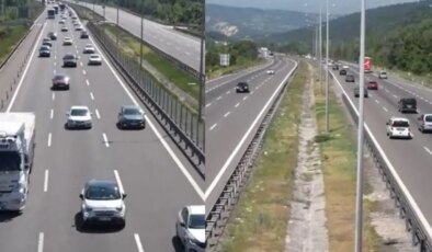 Tatilcilerin dönüş yolculuğu başladı: İşte Bolu geçişinde son durum!