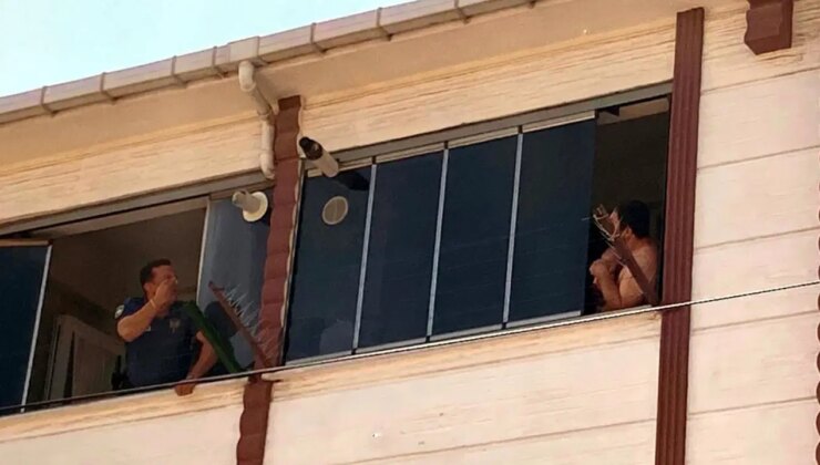 Tekirdağ’da ‘baba’ dehşeti! 4 aylık oğlunu 3. kattan atmaya kalktı: Hastaneye sevk edildi