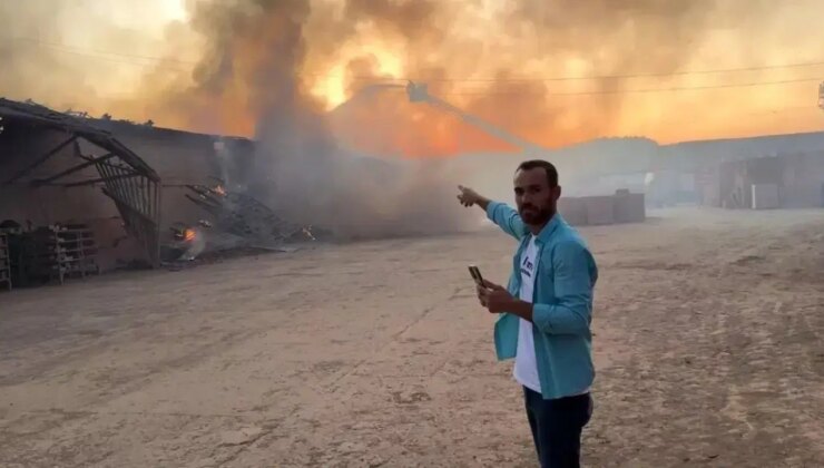 Tokat’ta tuğla fabrikasındaki yangın kontrol altına alındı