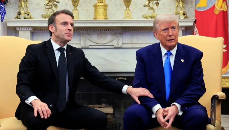 Trump’tan Macron’a yalanlama: Her zaman yanılıyor
