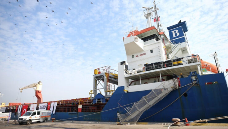 Türkiye’den Gazze’ye toplam 101 bin 271 ton insani yardım malzemesi gönderildi