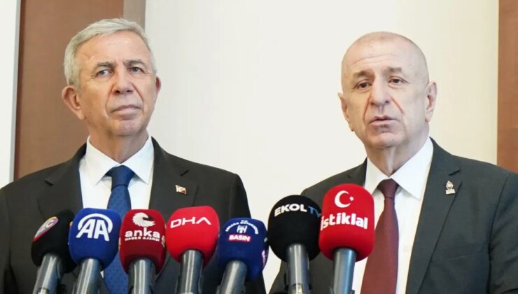 Ümit Özdağ, Mansur Yavaş’ı ziyaret etti… Yavaş’tan İmamoğlu’nun avukatı tutuklanmasına tepki: “Hatalı bir işlemdir, derhal vazgeçilmelidir”