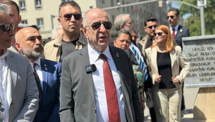 Ümit Özdağ’dan ‘Talat Paşa Anıtı’na ziyaret: ‘DEM’li milletvekili hakaret etti, bu, kabul edilebilir değil’