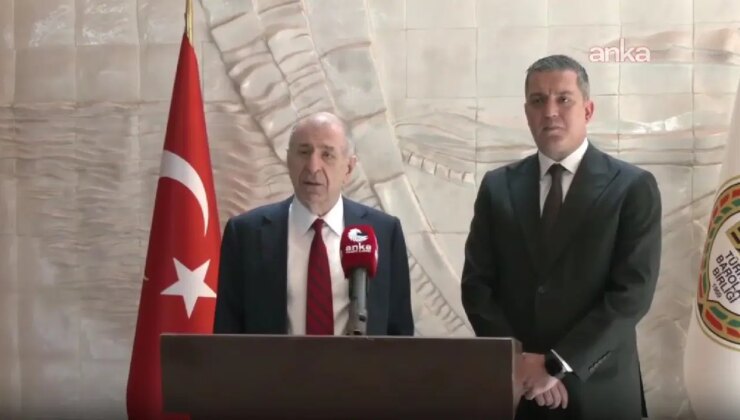 Ümit Özdağ’dan TBB’ye ziyaret… TBB Başkanı Erinç Sağkan: ‘Türkiye’nin ivedi olarak hukuk devleti çizgisine tekrar oturması gerekiyor’