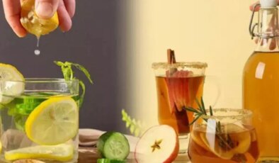 Uzmanlar açıkladı: Kilo vermek için limonlu su mu, sirkeli su mu daha etkili?