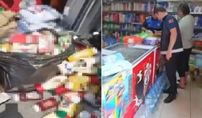 Yer Kocaeli… Binlerce tarihi geçmiş ürün tespit edildi: Market mühürlendi