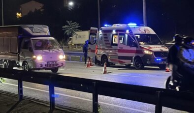 Yola atlayan yaya feci şekilde can verdi