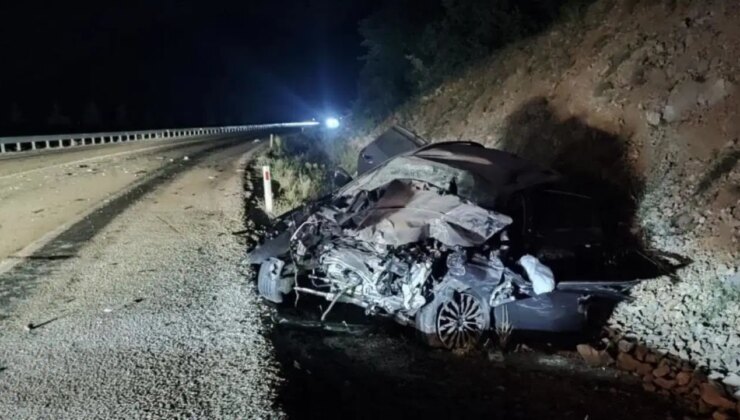 Yolcu otobüsü ile araç çarpıştı: 1 ölü, çok sayıda yaralı!