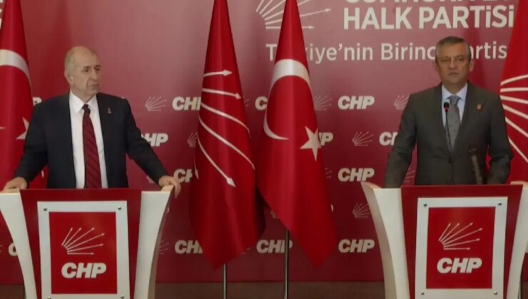 Zafer Partisi Genel Başkanı Ümit Özdağ, CHP Genel Başkanı Özgür Özel’i ziyaret etti