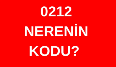 212 hangi şehrin alan kodu? 0212 nerenin telefon kodu?