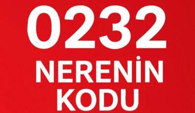 232 hangi şehrin alan kodu? 0232 nerenin telefon kodu?