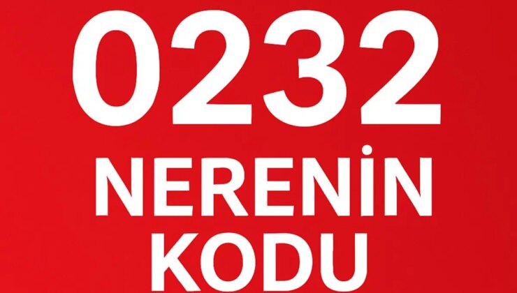 232 hangi şehrin alan kodu? 0232 nerenin telefon kodu?