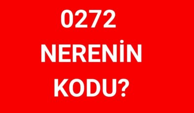 272 hangi şehrin alan kodu? 0272 nerenin telefon kodu?